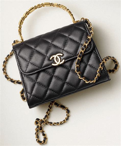 chanel clutch with handle|chanel clutch price.